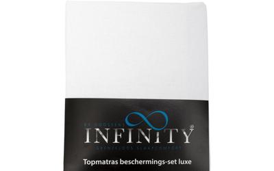 Goossens Boxspringbeschermingsset Infinity Bbs Luxe, (molton + hoeslaken) 160 x 210 cm