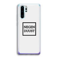 Negenduust vierkant: Huawei P30 Pro Transparant Hoesje