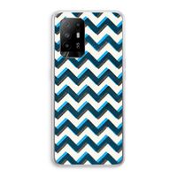 Onderbroken lijn: Oppo A94 5G Transparant Hoesje