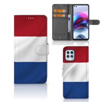 Motorola Moto G100 | Bookstyle Case | Nederlandse Vlag
