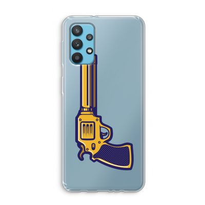 Pew Pew Pew: Samsung Galaxy A32 4G Transparant Hoesje