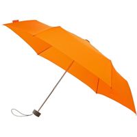 Paraplu handopening 90 cm polyester oranje - thumbnail