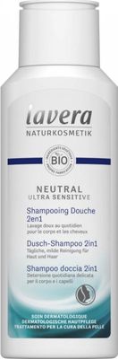 Lavera Neutral 2-in-1 shampoo douchegel bio FR-NL-DE (200 ml)