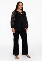 Yoek Broek bootcut | Zwart | Maat 58/60 Yoek Broek bootcut | Zwart | Maat 58/60