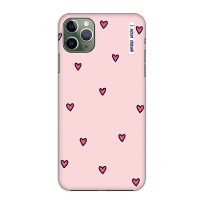 Hartjes: Volledig geprint iPhone 11 Pro Max Hoesje