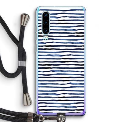 Verrassende lijnen: Huawei P30 Transparant Hoesje met koord