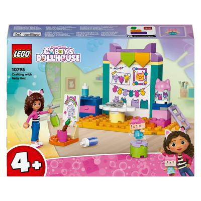 LEGO gabby&apos;s poppenhuis 10795 knutselen met babykitty