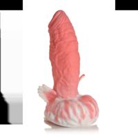 Pegasus - Pecker Winged Silicone Dildo - Roze - thumbnail