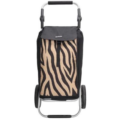 Beagles alberic shopping trolley-zebra brown