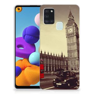 Samsung Galaxy A21s Siliconen Back Cover Londen