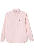 Lacoste Regular Fit Overhemd roze, Effen