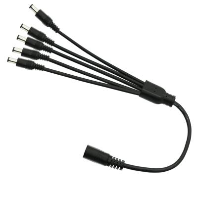 12V 5in1 Splitter - Centrale Stroomvoorziening voor Meerdere Camera's
