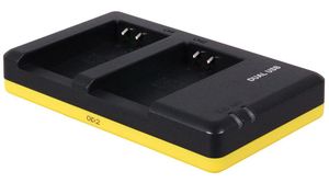 Duo oplader voor 2 camera accu's Nikon EN-EL20 en EN-EL20a