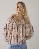 Summum Top Tiedye Georgette 2s3421-12427 Sweater 559 Brick Red