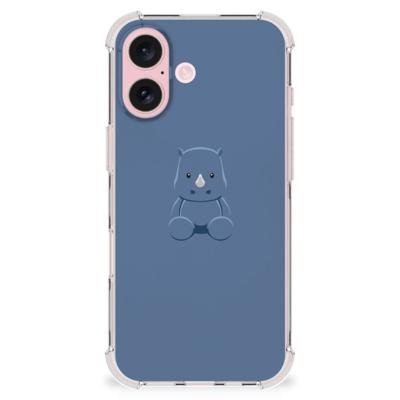 iPhone 16 Stevig | Bumper Hoesje | Baby Rhino