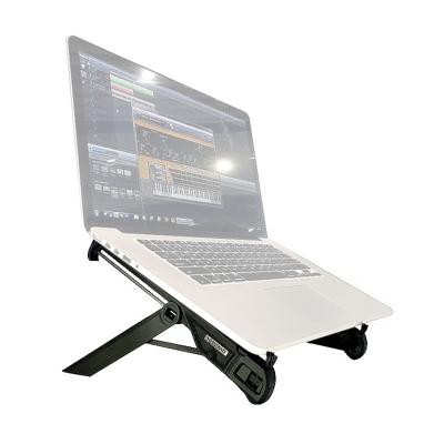 NEXSTAND laptop hoogte Extender houder stand vouwen draagbare computer warmtedissipatie beugel grootte: 27x 3.9 x 3.6 cm (zwart)