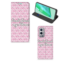 OnePlus 9 Pro Design Case Flowers Pink DTMP - thumbnail