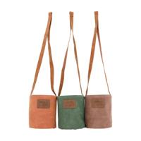 Dijk Natural Collections Bloempot hanger ø13.5x16cm "leer"