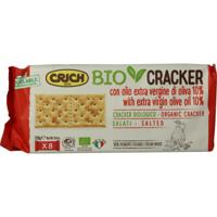Crich Crackers olijfolie met zout rood bio