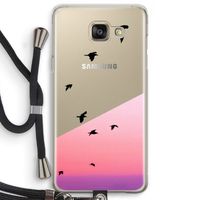 Fly away: Samsung Galaxy A5 (2016) Transparant Hoesje met koord