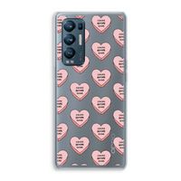 Chicks before dicks: Oppo Find X3 Neo Transparant Hoesje