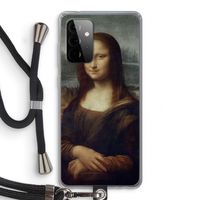 Mona Lisa: Samsung Galaxy A72 5G Transparant Hoesje met koord