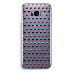 Hartjes: Samsung Galaxy S8 Transparant Hoesje