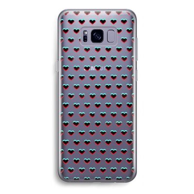 Hartjes: Samsung Galaxy S8 Transparant Hoesje