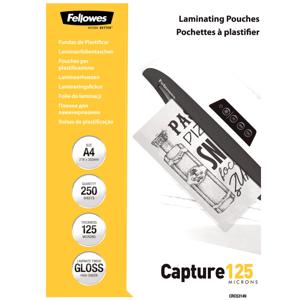 Fellowes Lamineerfolie DIN A4 125 micron glanzend 250 stuk(s)