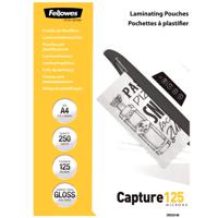 Fellowes Lamineerfolie DIN A4 125 micron glanzend 250 stuk(s) - thumbnail