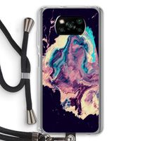 Cosmic Silence: Xiaomi Poco X3 Pro Transparant Hoesje met koord