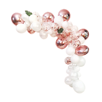 Ballonnenboog (Wit-Rosé)