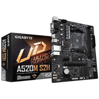 Moederbord Gigabyte A520M S2H AMD A520 AMD AM4
