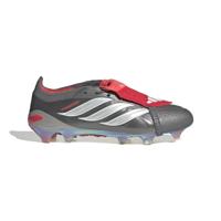 adidas Predator Elite FT Gras Voetbalschoenen (FG) Donkergrijs Wit Zilver Rood