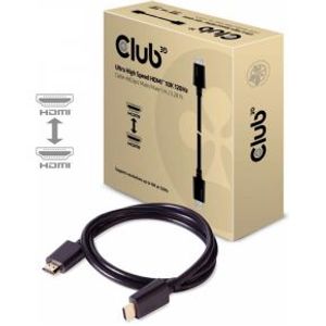 CLUB3D Ultra High Speed HDMI 2.1 Kabel 10K 120Hz, 48Gbps Male/Male 1 meter