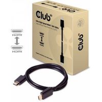 CLUB3D Ultra High Speed HDMI 2.1 Kabel 10K 120Hz, 48Gbps Male/Male 1 meter - thumbnail