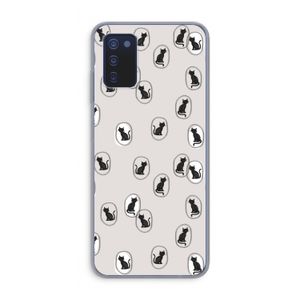 Miauw: Samsung Galaxy A03s Transparant Hoesje