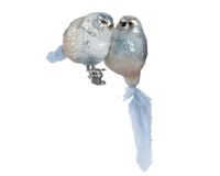 Ster glas l2b4.5h4 cm mblw ass 12st kerst - Decoris