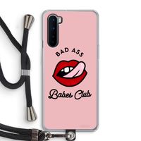 Badass Babes Club: OnePlus Nord Transparant Hoesje met koord