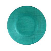 Eetbord Vivalto 323921P 323921P Turkoois Glas 21 x 2 x 21 cm (6 Stuks)
