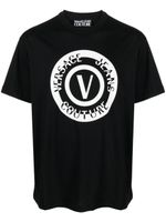 Versace Jeans Couture t-shirt à logo imprimé - Noir - thumbnail