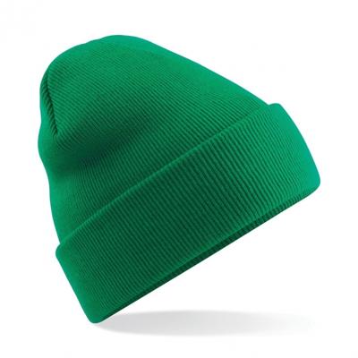 Beechfield Beanie Wintermuts - groen - acryl - volwassenen Beechfield Beanie Wintermuts - groen - acryl - volwassenen