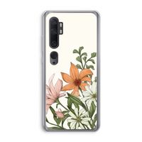 Floral bouquet: Xiaomi Mi Note 10 Transparant Hoesje