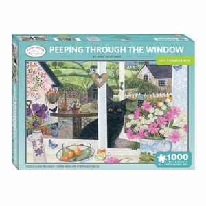 Peeping Through the Window Puzzel 1000 Stukjes