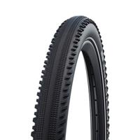 SCHWALBE Hurricane - wired - addix - raceguard - 26x2.10 - black + reflex