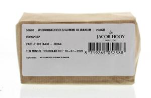 Jacob Hooy Wierookkorrels gummi olibanum