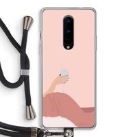 Wine: OnePlus 8 Transparant Hoesje met koord