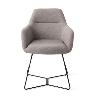 Jesper Home Kinko eetkamerstoel Earl Grey beehive black