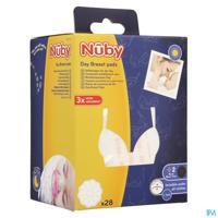 Nuby Borstkompressen Dag Wit 30 - thumbnail