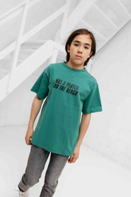 Touzani Goromo Trick T-Shirt Kids Groen - Maat 152 - Kleur: Groen | Soccerfanshop